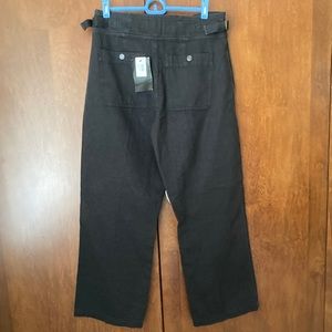 NWT Current Elliott cargo pants in black